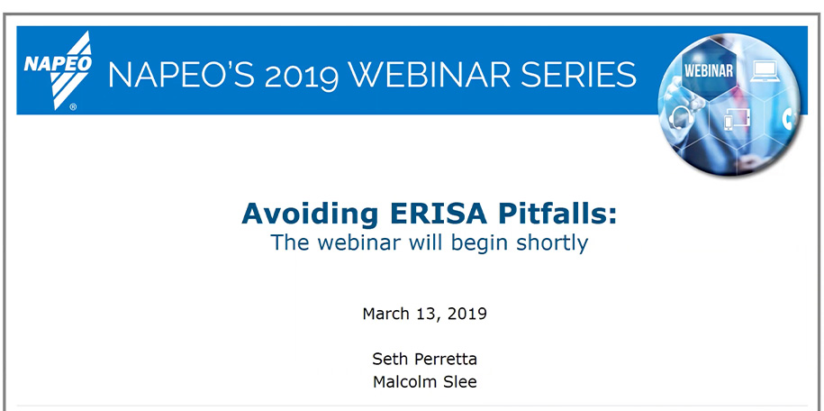 Avoiding ERISA Pitfalls_2025 04 08