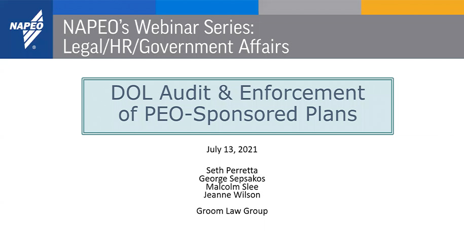 DOL Audit Series Part 1