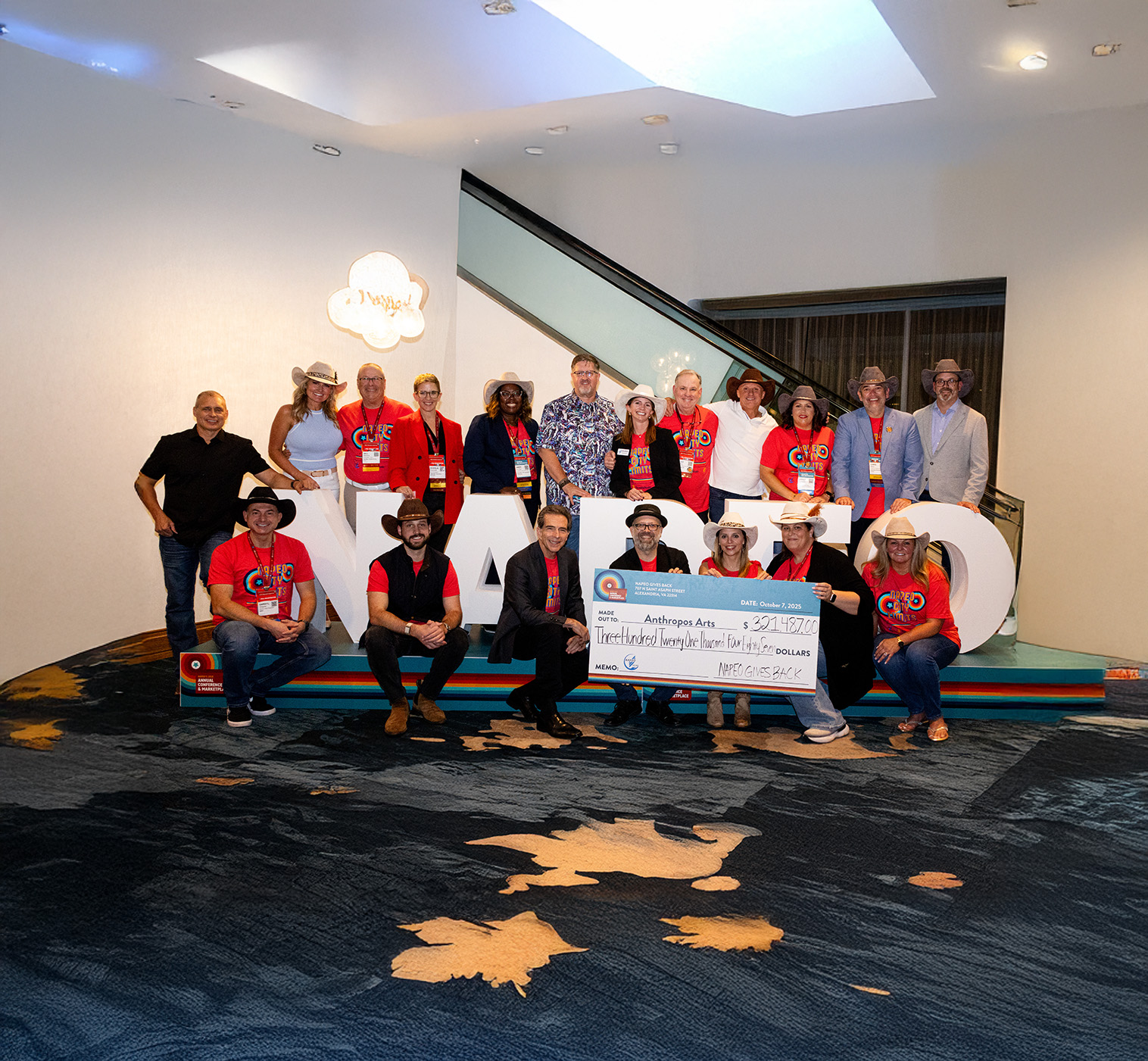 Image of members of the NAPEO Gives Back Committee